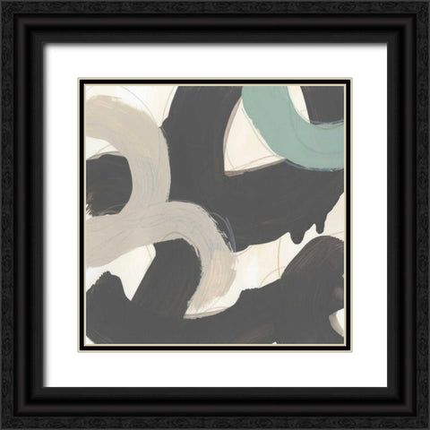 Clean Slate IV Black Ornate Wood Framed Art Print with Double Matting by Vess, June Erica