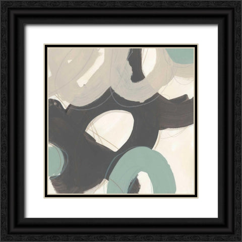 Clean Slate IX Black Ornate Wood Framed Art Print with Double Matting by Vess, June Erica