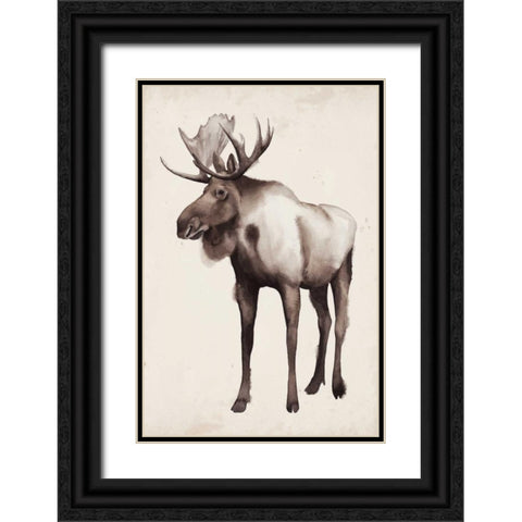 Northern Journey II Black Ornate Wood Framed Art Print with Double Matting by Popp, Grace