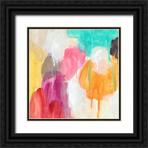 Ipso Facto I Black Ornate Wood Framed Art Print with Double Matting by Vess, June Erica