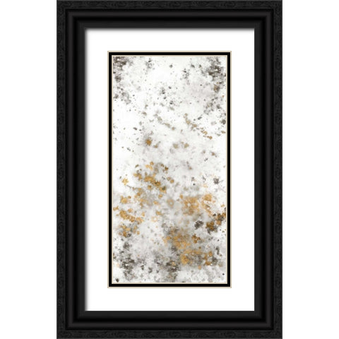 Gilded Mist I Black Ornate Wood Framed Art Print with Double Matting by Studio W