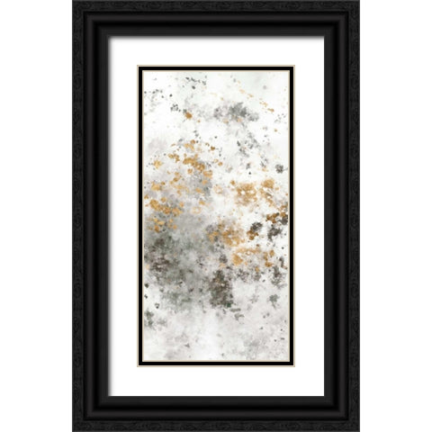 Gilded Mist II Black Ornate Wood Framed Art Print with Double Matting by Studio W