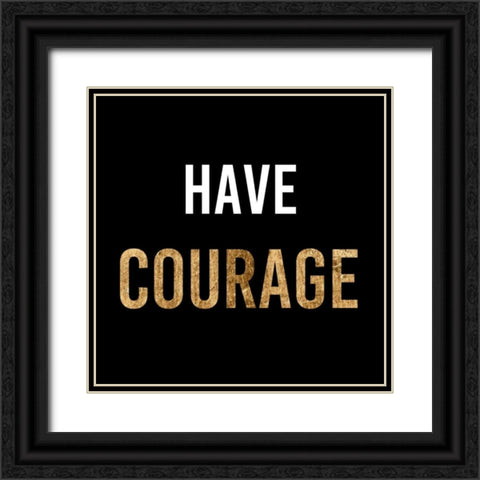 Bold Inspiration II Black Ornate Wood Framed Art Print with Double Matting by Hambly, Anna