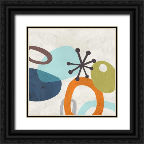 Sunshine Jumble I Black Ornate Wood Framed Art Print with Double Matting by Vess, June Erica