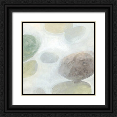 Stone Story II Black Ornate Wood Framed Art Print with Double Matting by Vess, June Erica