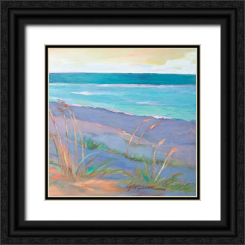 Dunes at Dusk II Black Ornate Wood Framed Art Print with Double Matting by Wilkins, Suzanne