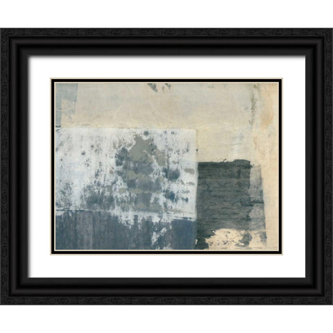Shades of Grey VI Black Ornate Wood Framed Art Print with Double Matting by Ray, Elena