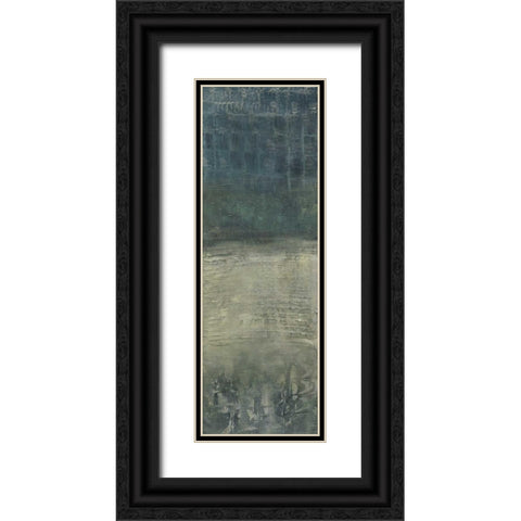 Reticulation IV Black Ornate Wood Framed Art Print with Double Matting by Zarris, Chariklia