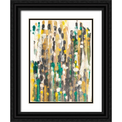 Meet Up I Black Ornate Wood Framed Art Print with Double Matting by Fuchs, Jodi
