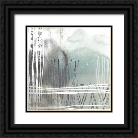 Blue Ridge I Black Ornate Wood Framed Art Print with Double Matting by Vess, June Erica
