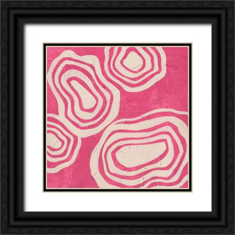 Bright Mineral II Black Ornate Wood Framed Art Print with Double Matting by Vess, June Erica