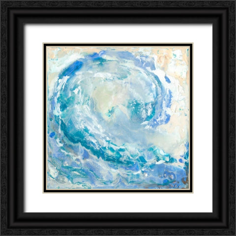 Waikiki I Black Ornate Wood Framed Art Print with Double Matting by Ludwig, Alicia