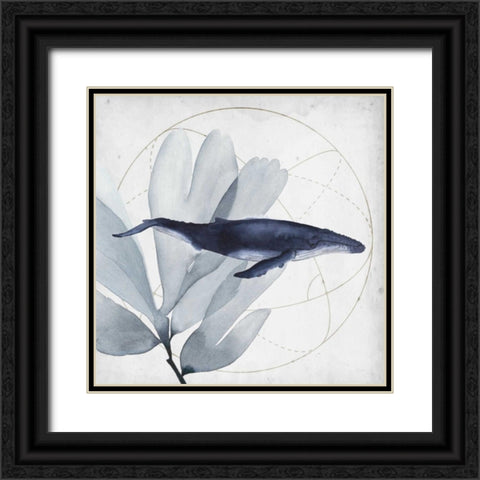 Love of the Sea I Black Ornate Wood Framed Art Print with Double Matting by Popp, Grace