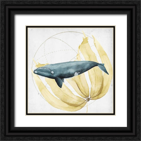 Love of the Sea II Black Ornate Wood Framed Art Print with Double Matting by Popp, Grace