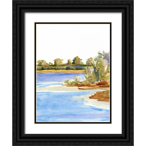 The Sound I Black Ornate Wood Framed Art Print with Double Matting by Miller, Dianne