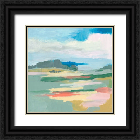 Sweeping Sky II Black Ornate Wood Framed Art Print with Double Matting by Goldberger, Jennifer