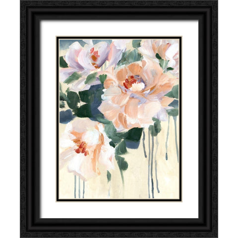 Custom Moderne II Black Ornate Wood Framed Art Print with Double Matting by Popp, Grace