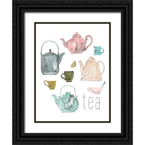 Morning Ritual II Black Ornate Wood Framed Art Print with Double Matting by Green, Jacob