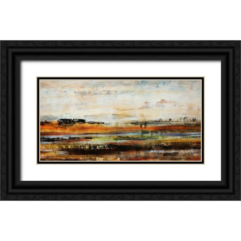 Historia Black Ornate Wood Framed Art Print with Double Matting by Henry, Alexys