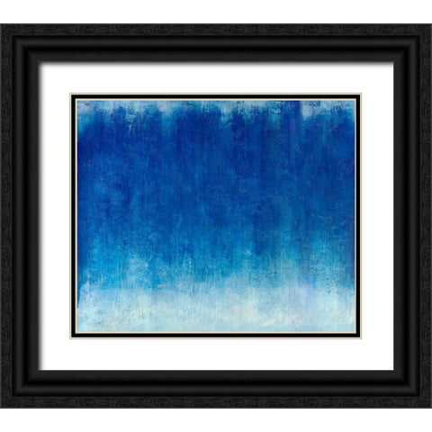 Quiet Understanding Black Ornate Wood Framed Art Print with Double Matting by Schicker, Joshua