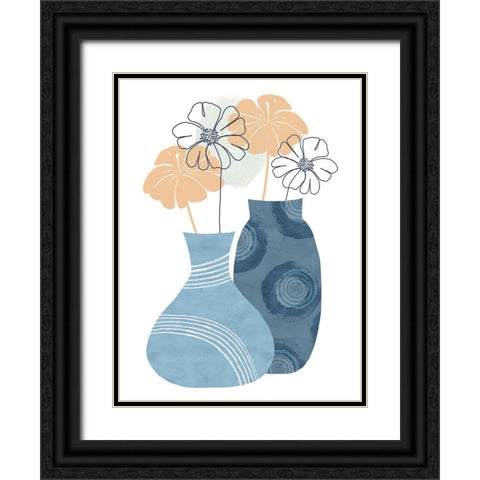 Setting the Table I Black Ornate Wood Framed Art Print with Double Matting by Holman, Nicholas