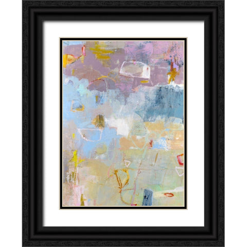 Whilst I Black Ornate Wood Framed Art Print with Double Matting by Jachimiec, Sue