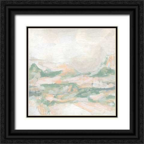 Coral Canyon II Black Ornate Wood Framed Art Print with Double Matting by Vess, June Erica