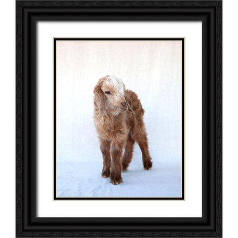 Friday Black Ornate Wood Framed Art Print with Double Matting by Soderman, Tania