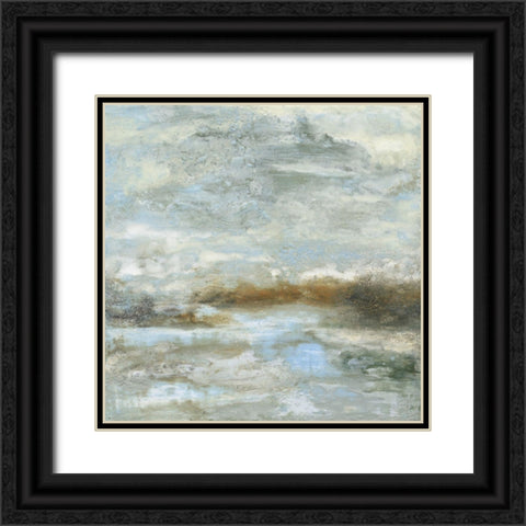 Oceana II Black Ornate Wood Framed Art Print with Double Matting by Gordon, Sharon