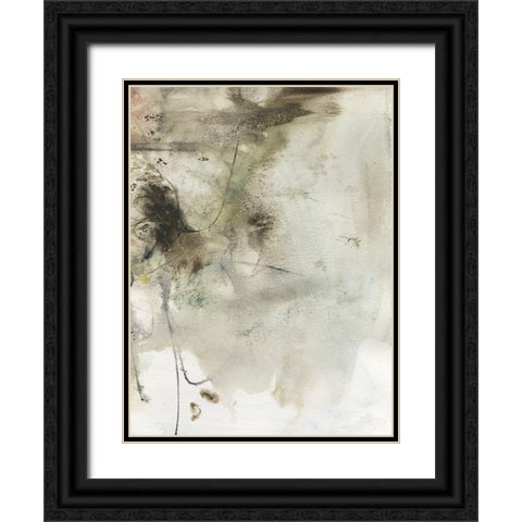 Soft Inspiration IV Black Ornate Wood Framed Art Print with Double Matting by Combs, Joyce