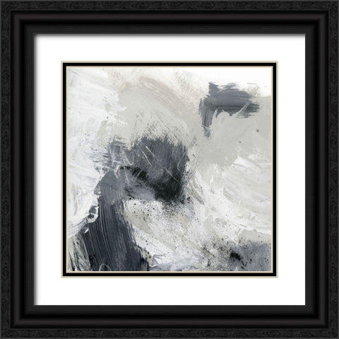 Muddled Neutrals VI Black Ornate Wood Framed Art Print with Double Matting by Parker, Jennifer Paxton