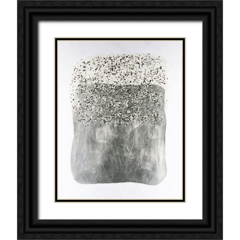 Neoprene I Black Ornate Wood Framed Art Print with Double Matting by Lam, Vanna