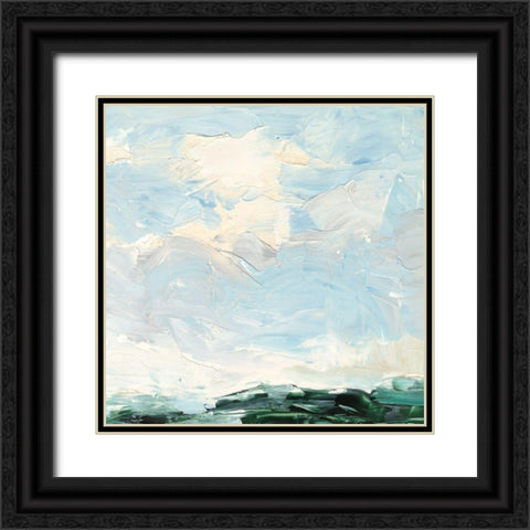 Lost in the Clouds II Black Ornate Wood Framed Art Print with Double Matting by Harper, Ethan