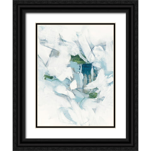 Ice Cavern III Black Ornate Wood Framed Art Print with Double Matting by Vess, June Erica