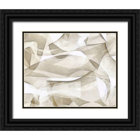 Mindfulness I Black Ornate Wood Framed Art Print with Double Matting by Saunders, Alonzo
