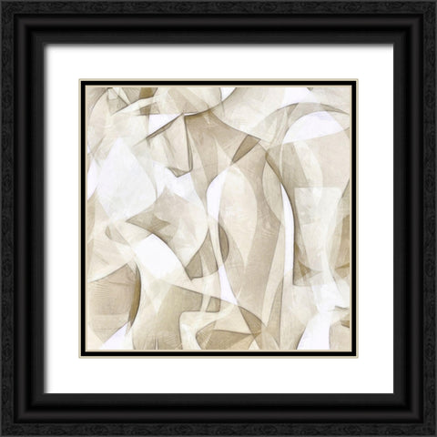 Mindfulness V Black Ornate Wood Framed Art Print with Double Matting by Saunders, Alonzo