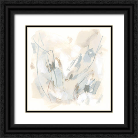 Neutral Assembly I Black Ornate Wood Framed Art Print with Double Matting by Vess, June Erica