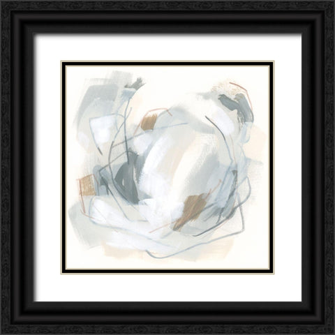 Neutral Assembly II Black Ornate Wood Framed Art Print with Double Matting by Vess, June Erica