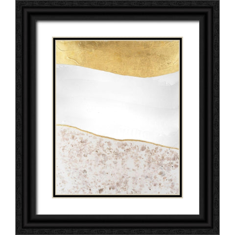 Whitestone I Black Ornate Wood Framed Art Print with Double Matting by Lam, Vanna