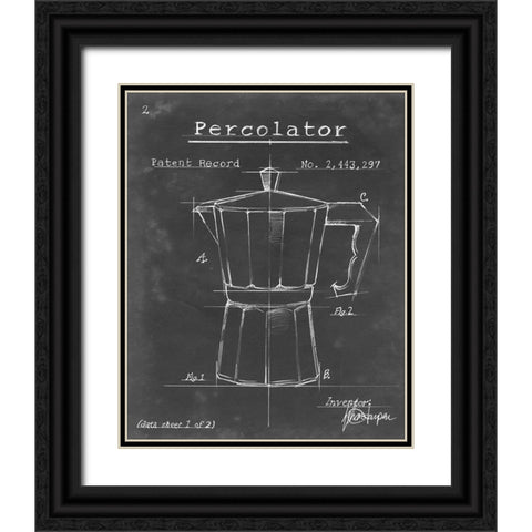 Morning Routine VI Black Ornate Wood Framed Art Print with Double Matting by Harper, Ethan