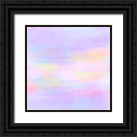 Pastel Dreams II Black Ornate Wood Framed Art Print with Double Matting by Sizemore, Natalie