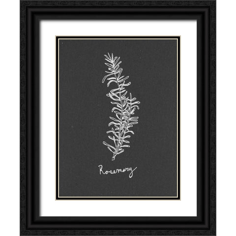 Scent Garden I Black Ornate Wood Framed Art Print with Double Matting by Sizemore, Natalie