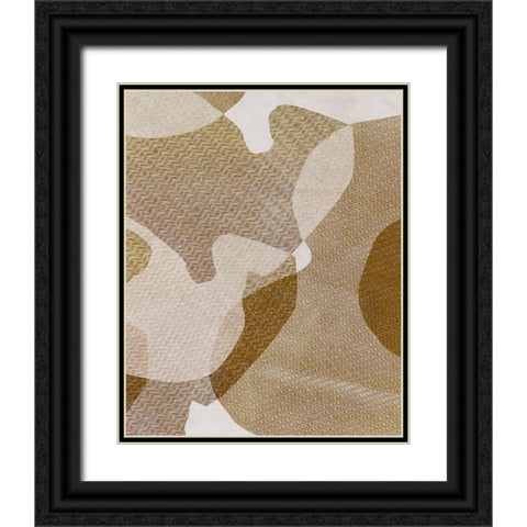 Texture Desert II Black Ornate Wood Framed Art Print with Double Matting by Sizemore, Natalie