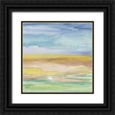 Morning Earth II Black Ornate Wood Framed Art Print with Double Matting by Longley, Alicia
