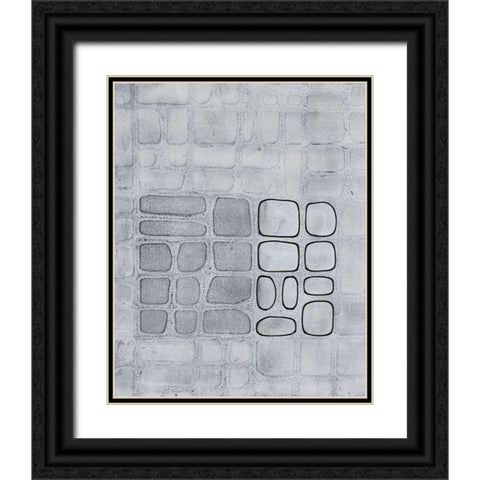 Lumen Colour II Black Ornate Wood Framed Art Print with Double Matting by Lam, Vanna