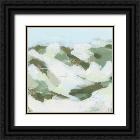 Tundra Valley II Black Ornate Wood Framed Art Print with Double Matting by Vess, June Erica