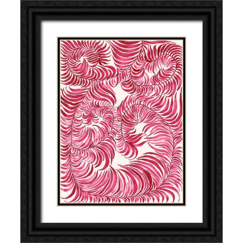 Quiet Harmony II Black Ornate Wood Framed Art Print with Double Matting by Moore, Regina