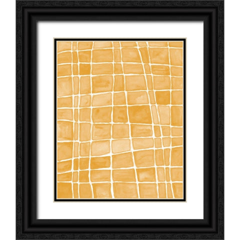 Square Bluff IV Black Ornate Wood Framed Art Print with Double Matting by Moore, Regina