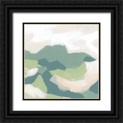 Blockbrush Hills II Black Ornate Wood Framed Art Print with Double Matting by Vess, June Erica
