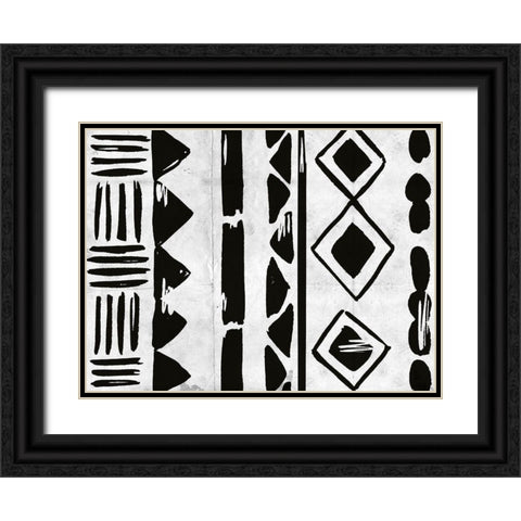 Becoming One IV Black Ornate Wood Framed Art Print with Double Matting by Wang, Melissa